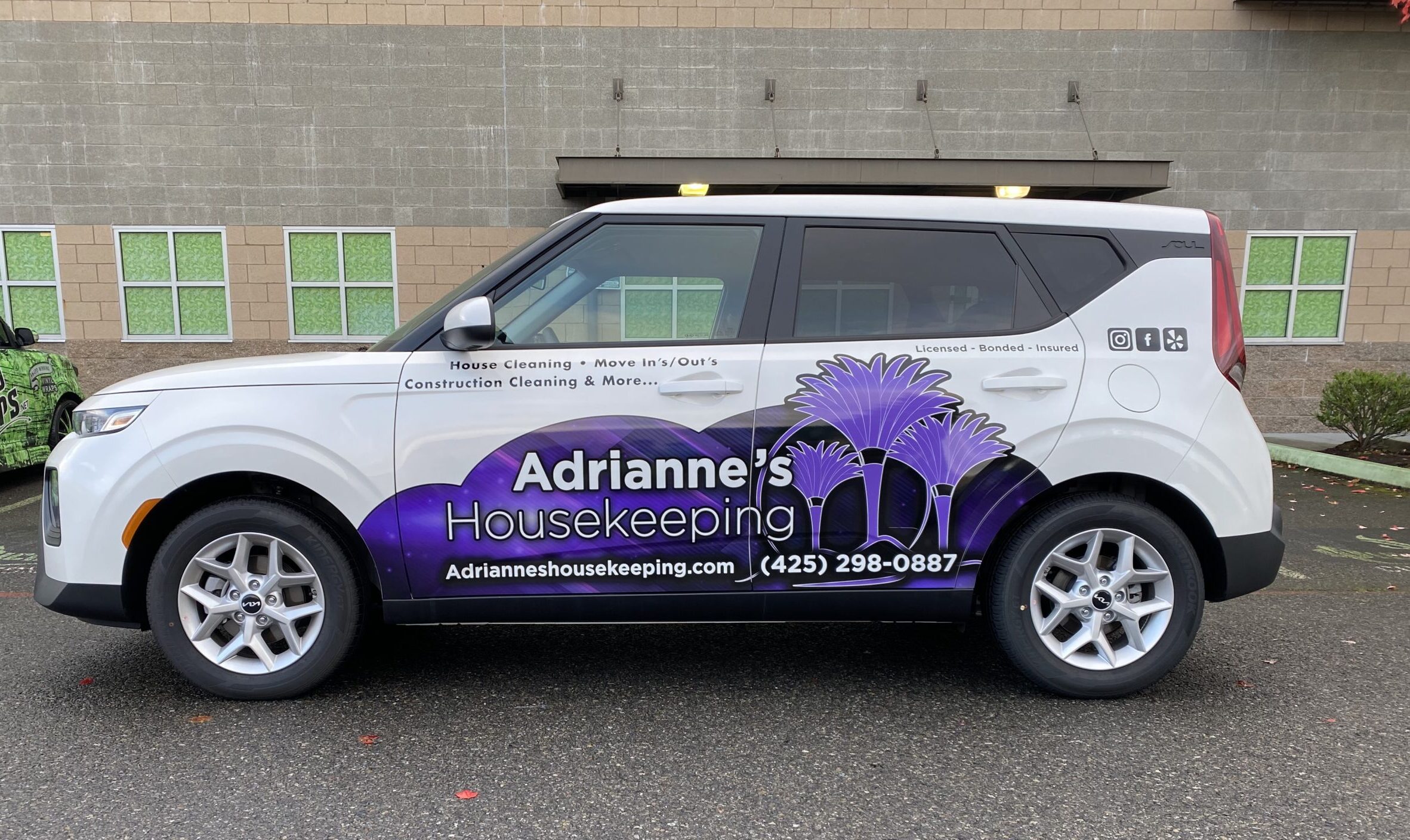 Adrianne's Housekeeping Auto Wrap