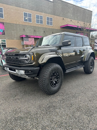 A luxury vehicle with full paint protection film installed at Wicked Wraps in Edmonds, WA.