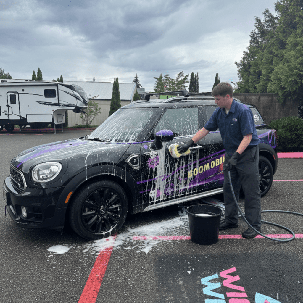 How Should You Wash a Wrapped Vehicle in Winter?