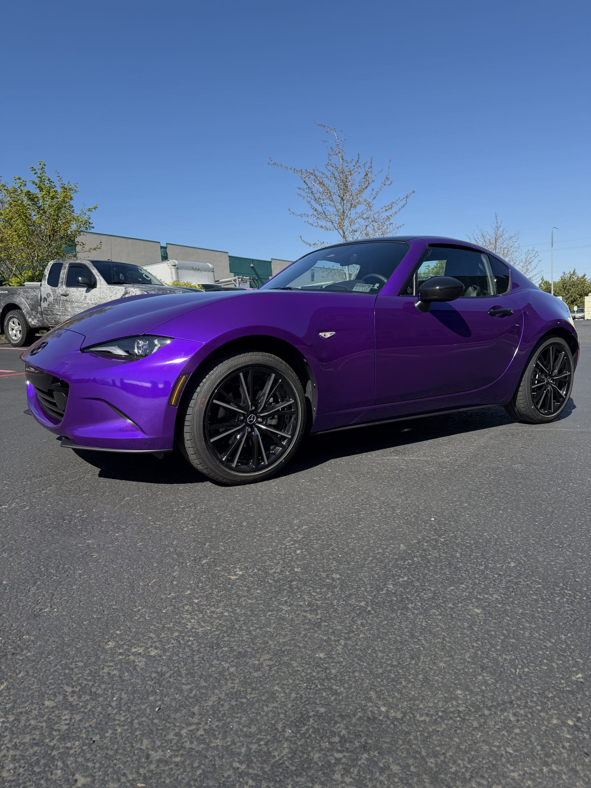 Mazda Purple Wrap