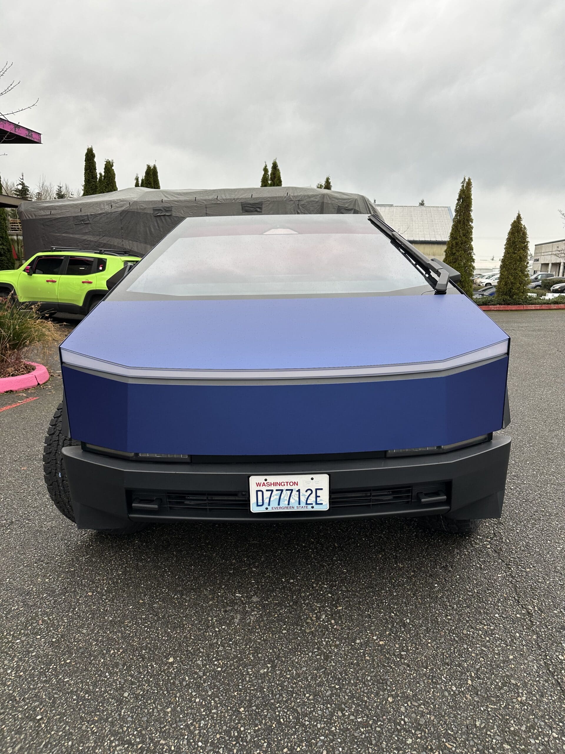 Cybertruck Blue