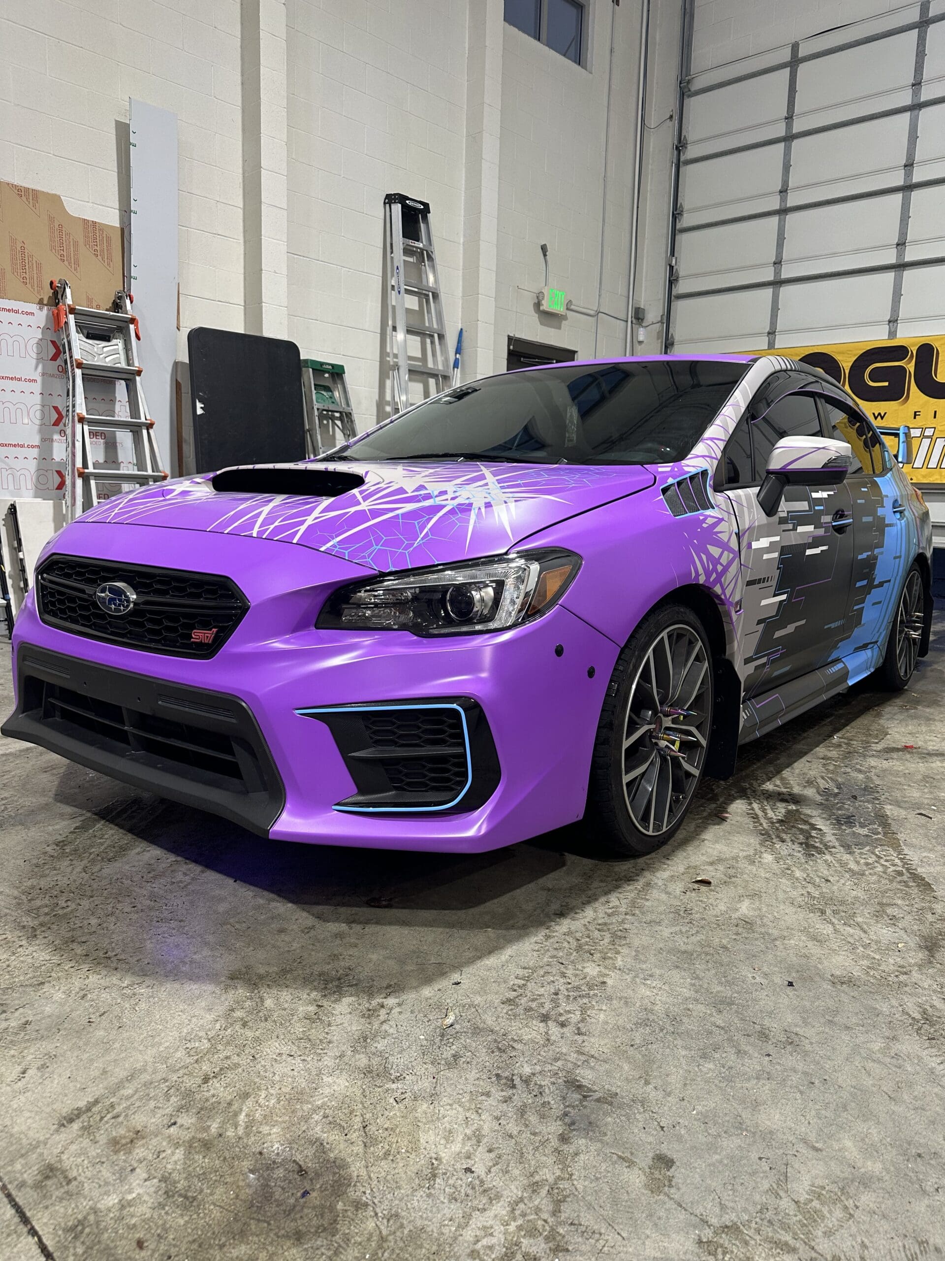 Subaru retro custom graphics