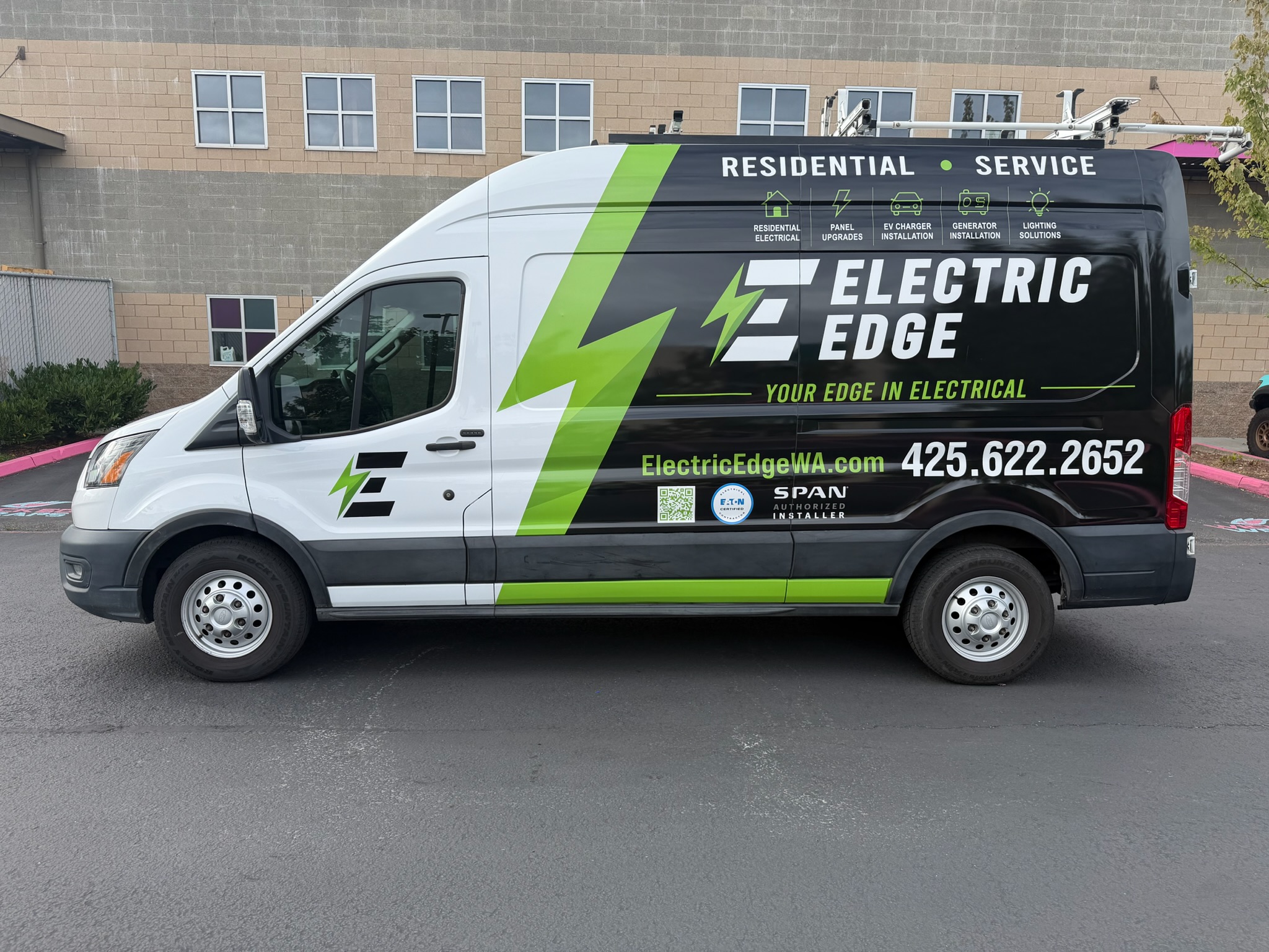 Electric Edge wrap project, photo 1